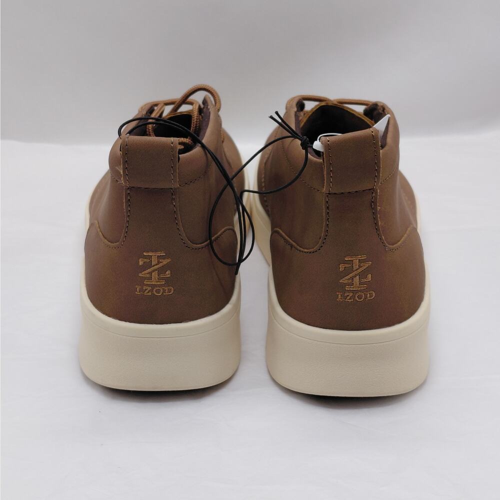 Izod Palmer Men's Chukka Boots Size 10M Brown Lace Up Casual Comfort Shoes - Picture 8 of 11